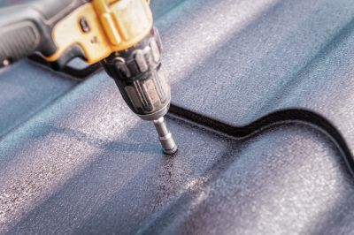 Completed Metal Roof Repair